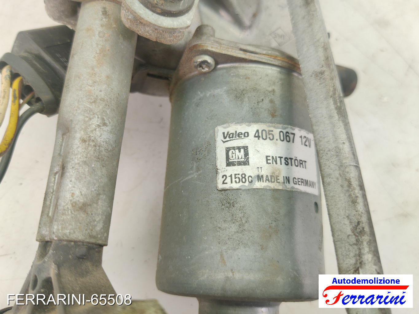 Spazzacqua Motorino Tergicristallo OPEL CORSA D S07 2006-2014 anteriore
