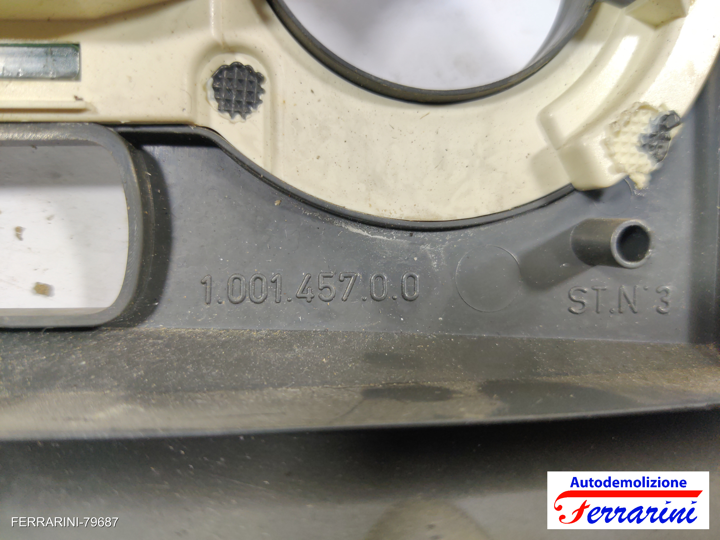 COPERTURA MASCHERINA Tastiera Clima FIAT PUNTO 176 1993-1999 anteriore, frontale