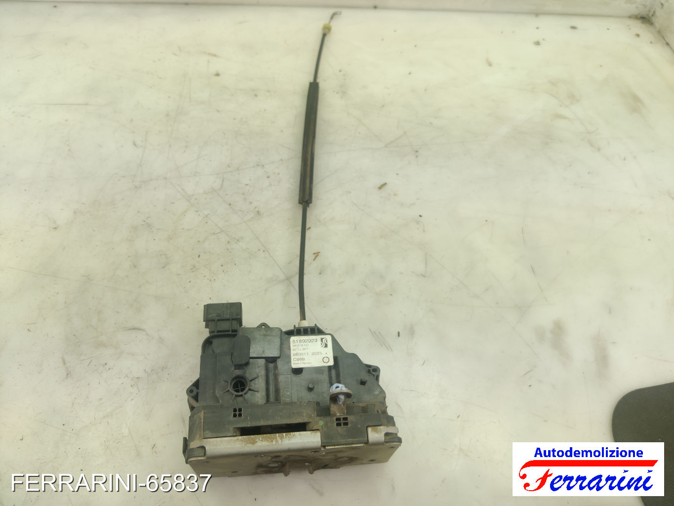 Serratura Porta FIAT PUNTO EVO 199 2009-2012 destro, dx, frontale, anteriore