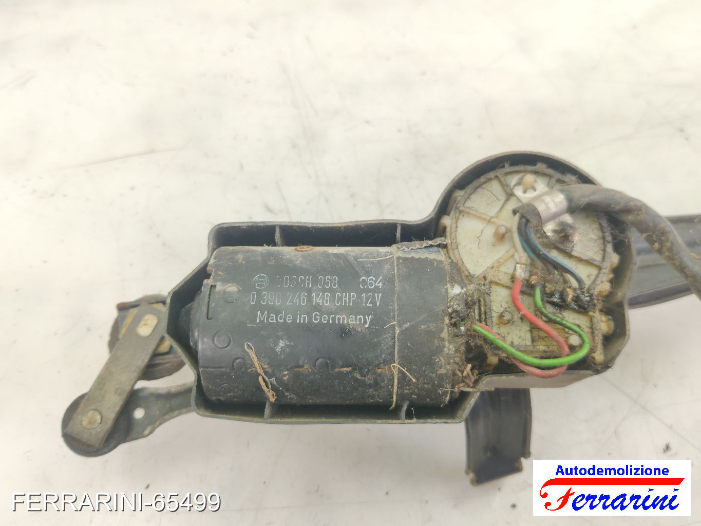 Spazzacqua Motorino Tergicristallo FIAT GRANDE PUNTO 199 2005-2009 anteriore 10