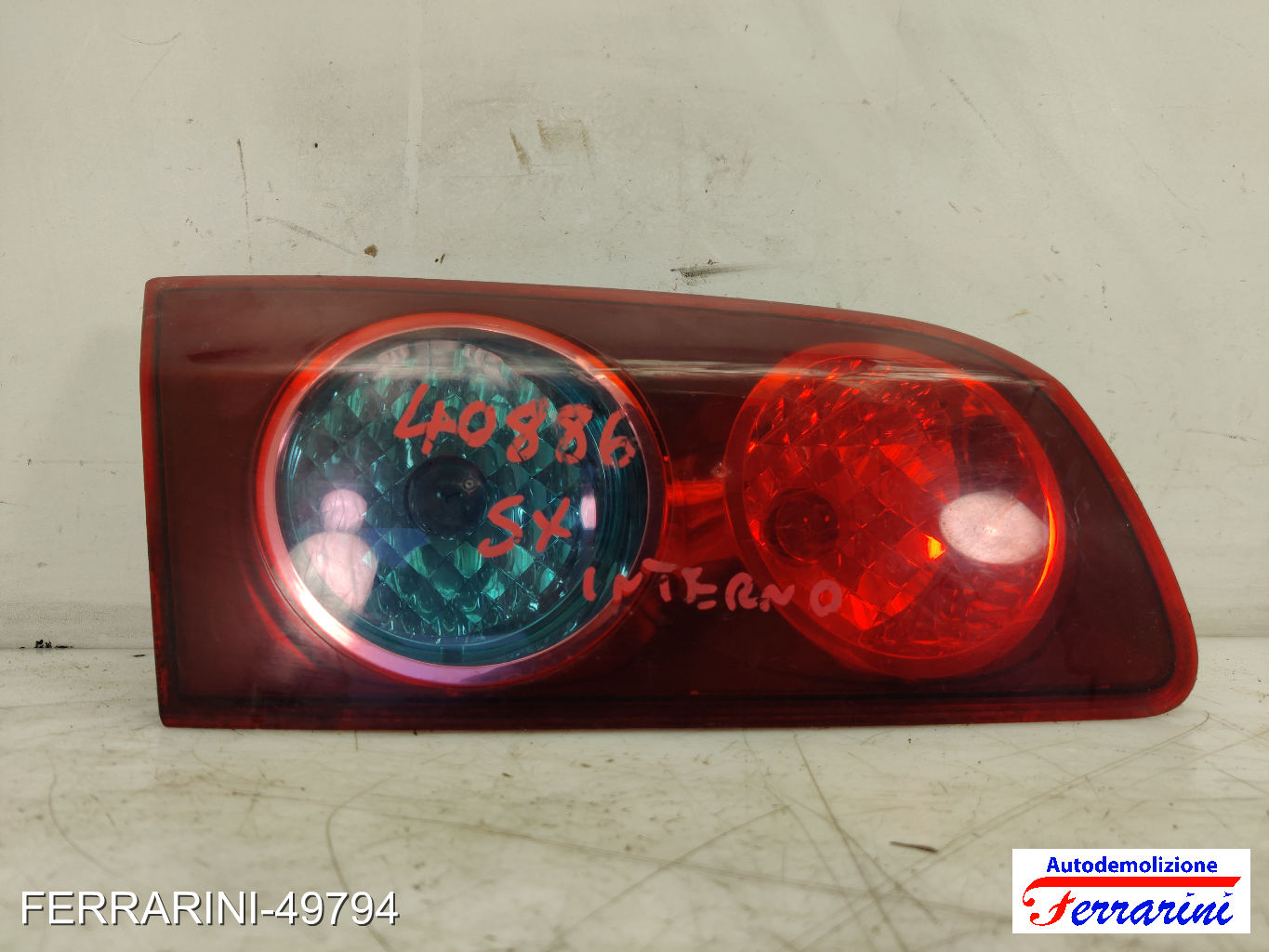 Fanalino Stop Posteriore FIAT CROMA 194 2005-2011 sinistro, sx 51727250 8