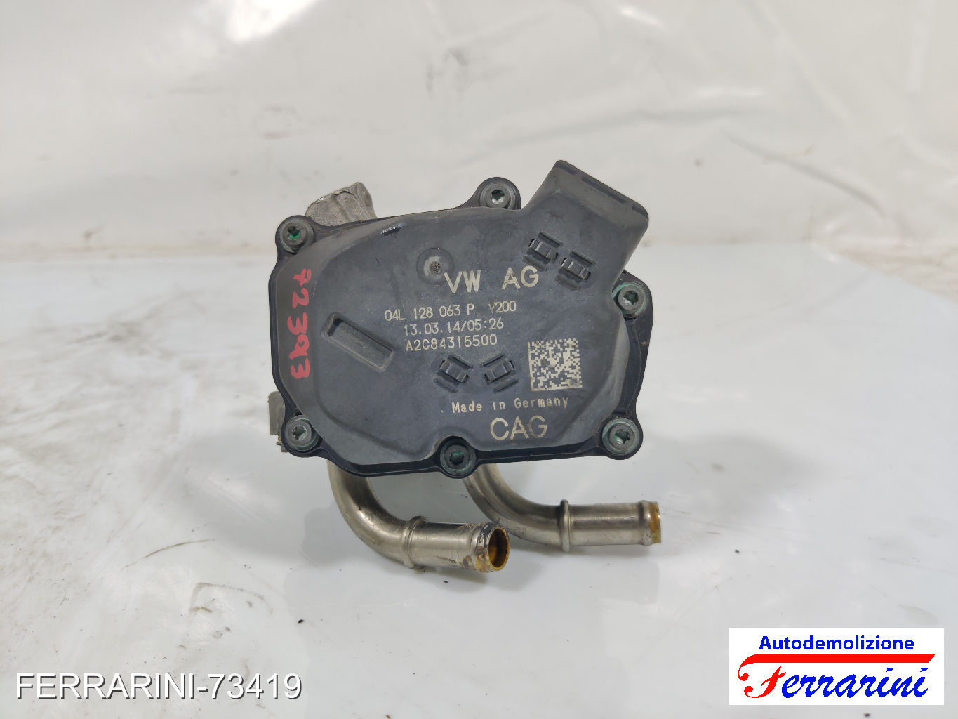 Corpo Farfallato VW GOLF 7 5G1, BE1, BE2, BQ1 2.0 TDI 2012-2020 04L128063P