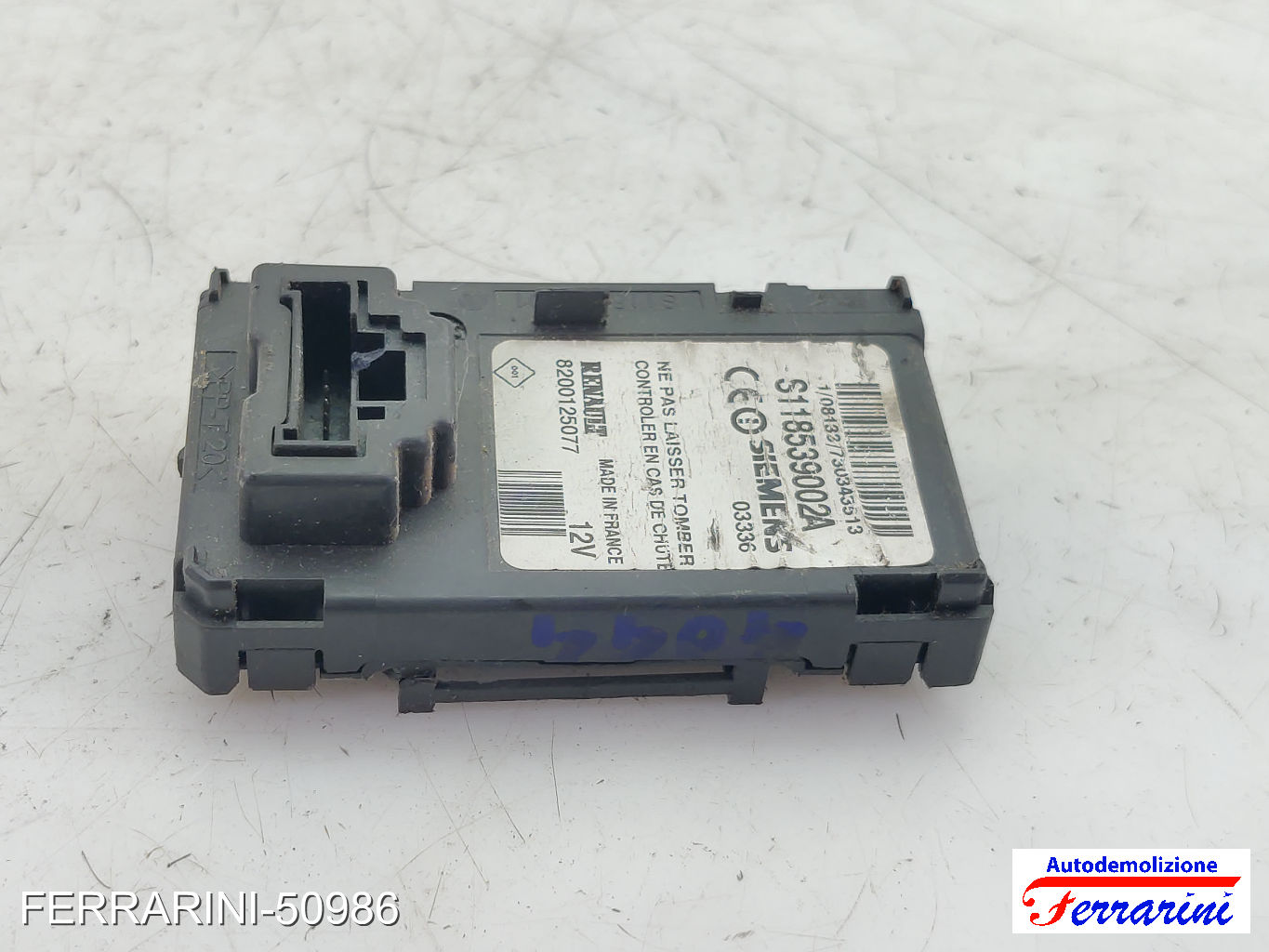 Lettore schede chiave accensione RENAULT SCENIC 2 JM0/1 1.9 DCI 2003-2006