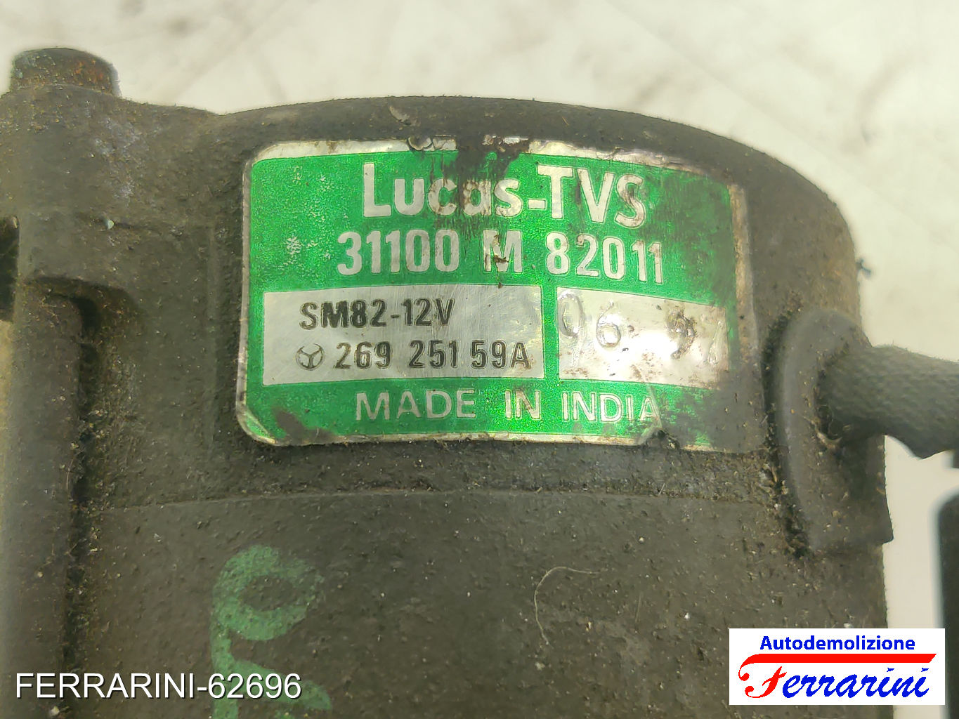 Motorino Avviamento SUZUKI ALTO EF 1.0 1994-2002 31100M82011, 26925159A