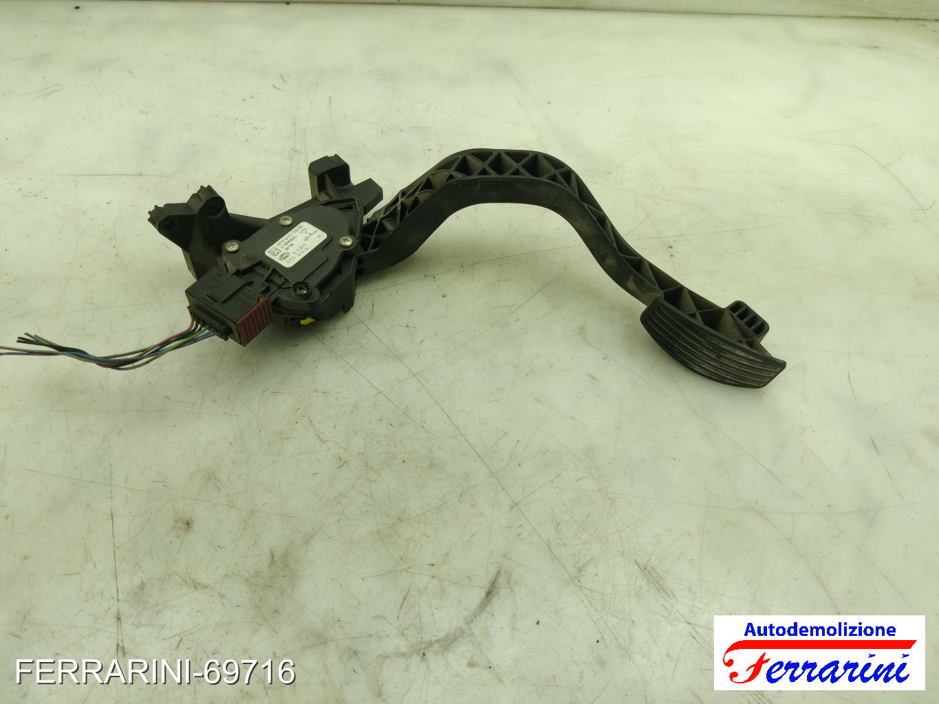 Pedale Acceleratore LANCIA DELTA 3 844 1.6 D MULTIJET 2008-2014 99796, 51785640
