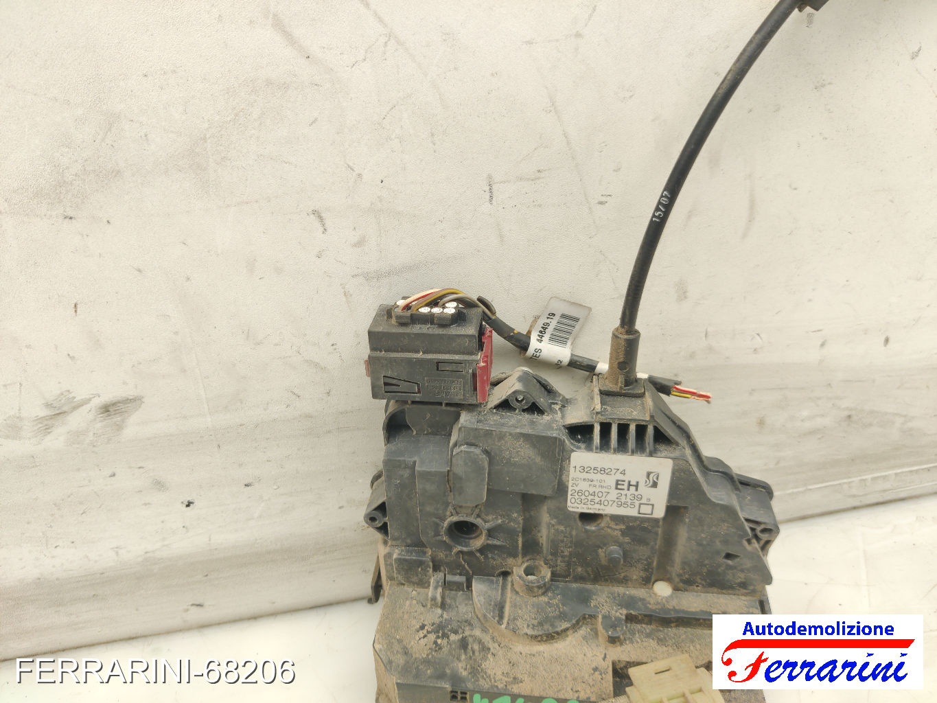 Serratura Porta OPEL CORSA D S07 2006-2014 destro, dx, frontale, anteriore 10