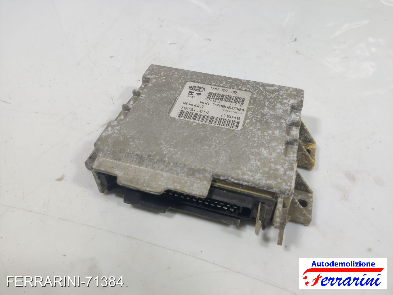 Centralina Motore RENAULT TWINGO 1 C06 1.2 1993-1996 7700860324, ITG048