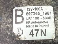 Alternatore OPEL MERIVA A X03 1.7 CDTI 2003-2010 8973551981, LR1100503B