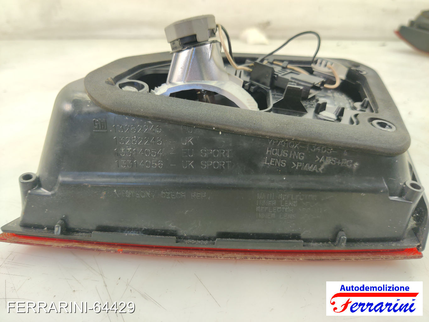 Fanalino Stop Posteriore OPEL ASTRA J SPORTS TOURER P10 2010-2015 sinistro, sx 6
