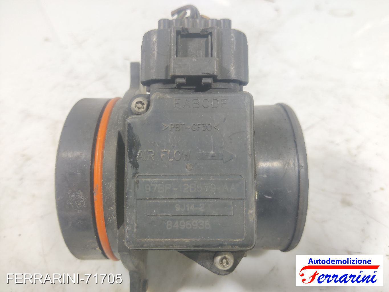 Debimetro FORD MONDEO 1 GBP 1.8 TD 1993-1996 97BP12B579AA, 1337452, 97BP126579AA