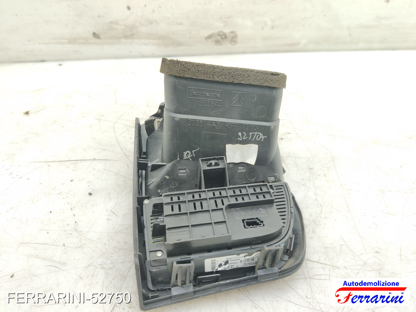 destra Tastiera Clima CITROEN C4 PICASSO 1 UD 2006-2013 anteriore, frontale 6