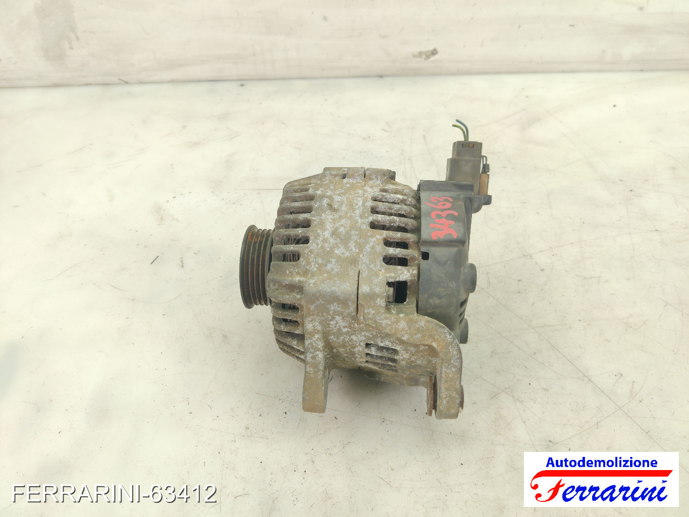 Alternatore NISSAN MICRA 3 K12 1.2 16V 2003-2010 23100AX600, 2542694B, TG8C011