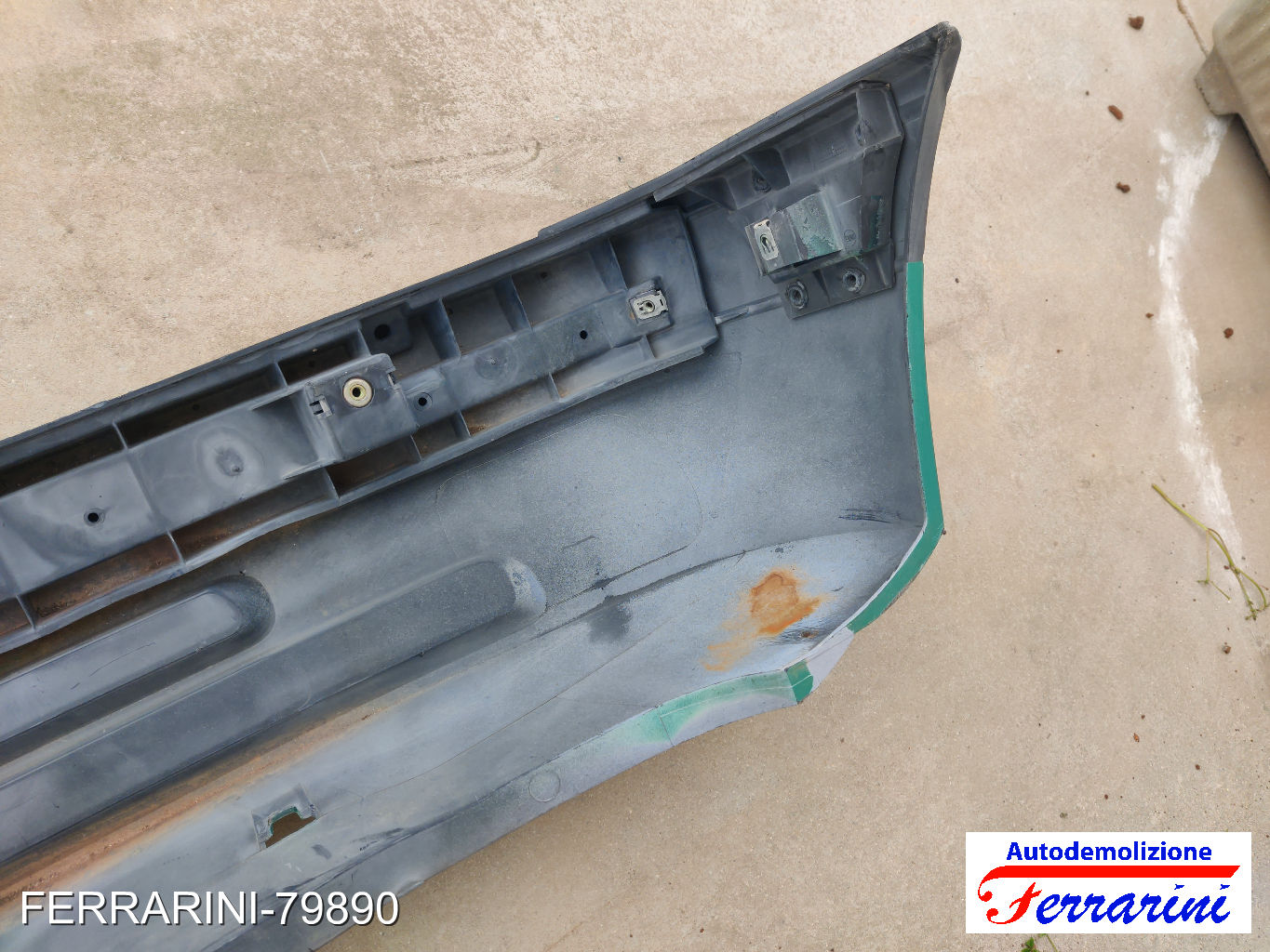 Paraurti PEUGEOT 106 1 1A, 1C 1991-1996 Frontale 9604243780, 7401E2