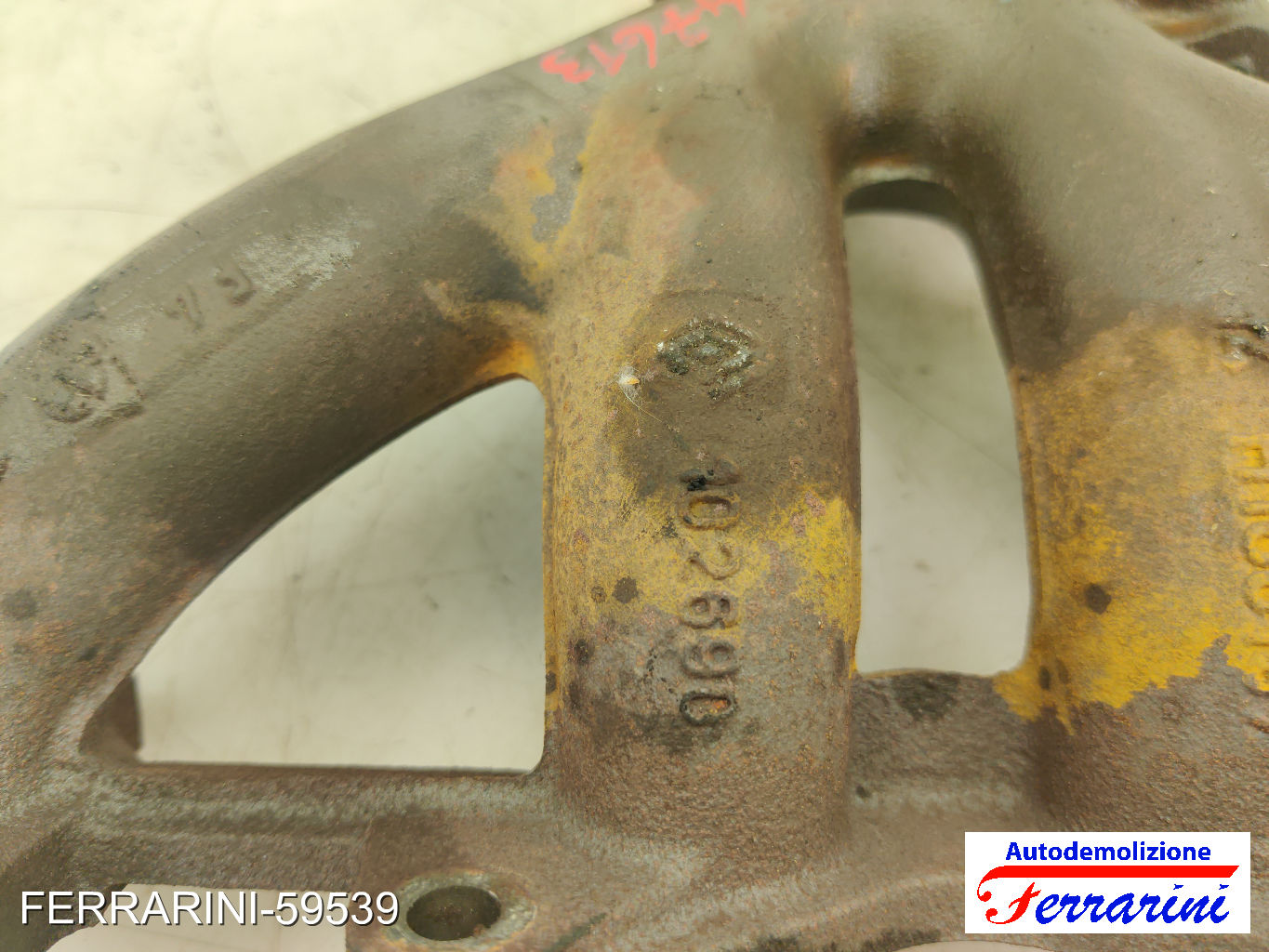 D7F Collettore Di Scarico RENAULT CLIO 2 BB, CB 1.2 1998-2010 7700107886 6
