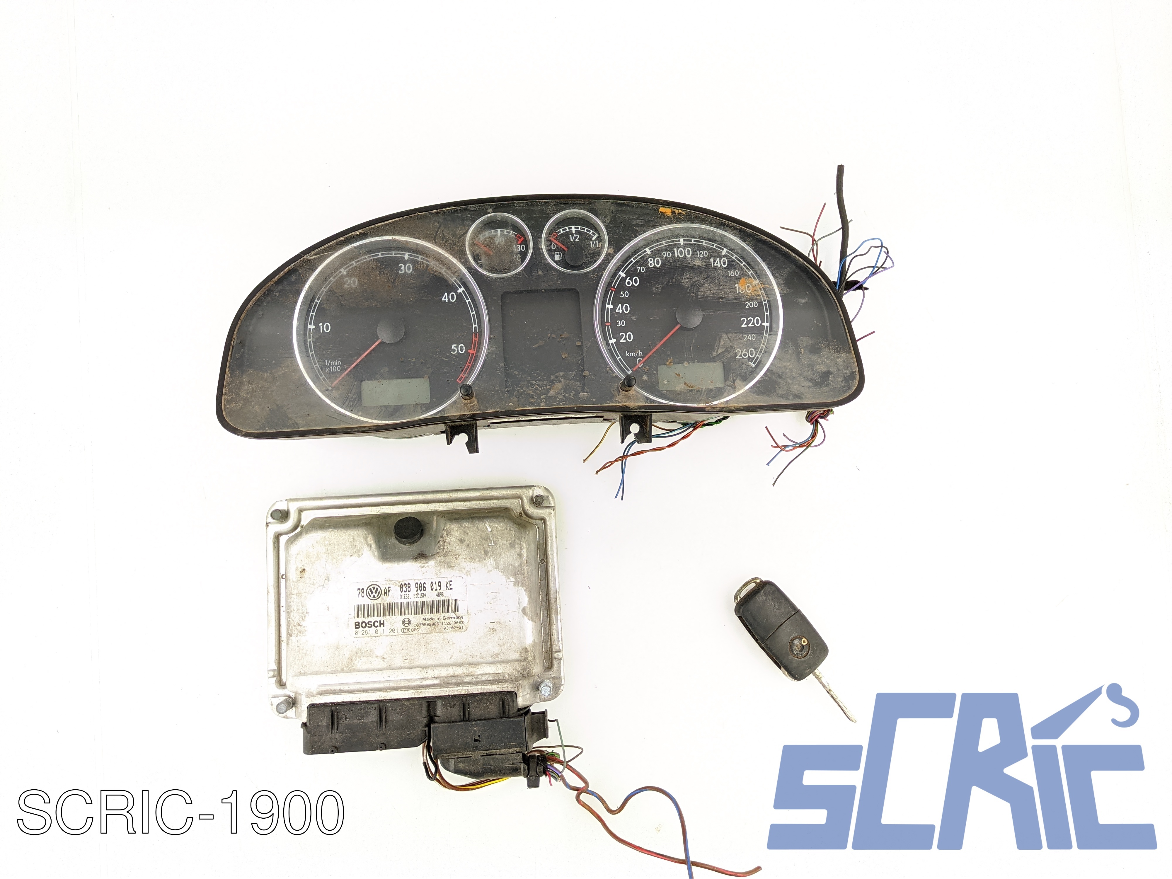 Kit Accensione VW PASSAT 3B3 1.9 TDI 2000-2005 038906019KE, DASH069R