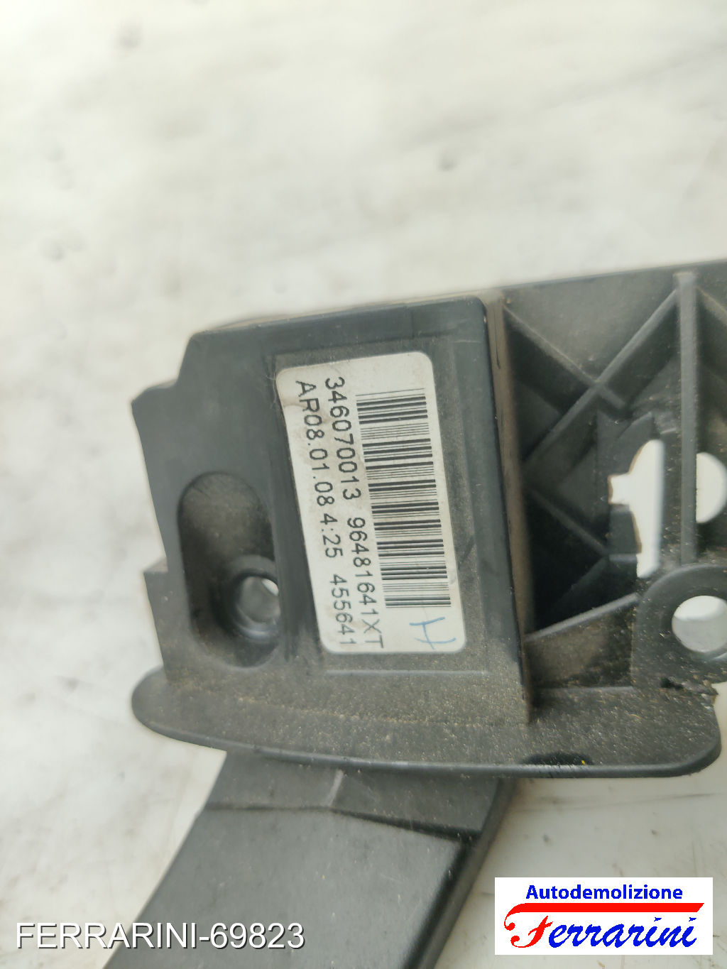 Paletta cambio volante CITROEN C4 PICASSO 1 UD 2006-2013 sinistro, sx 96481641XT