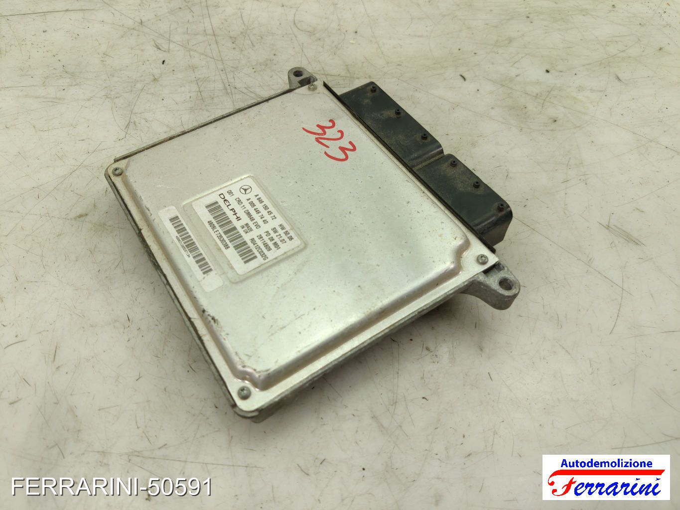 Centralina Motore MERCEDES CLASSE C S204 C 220 CDI 2007-2008 A6461504572