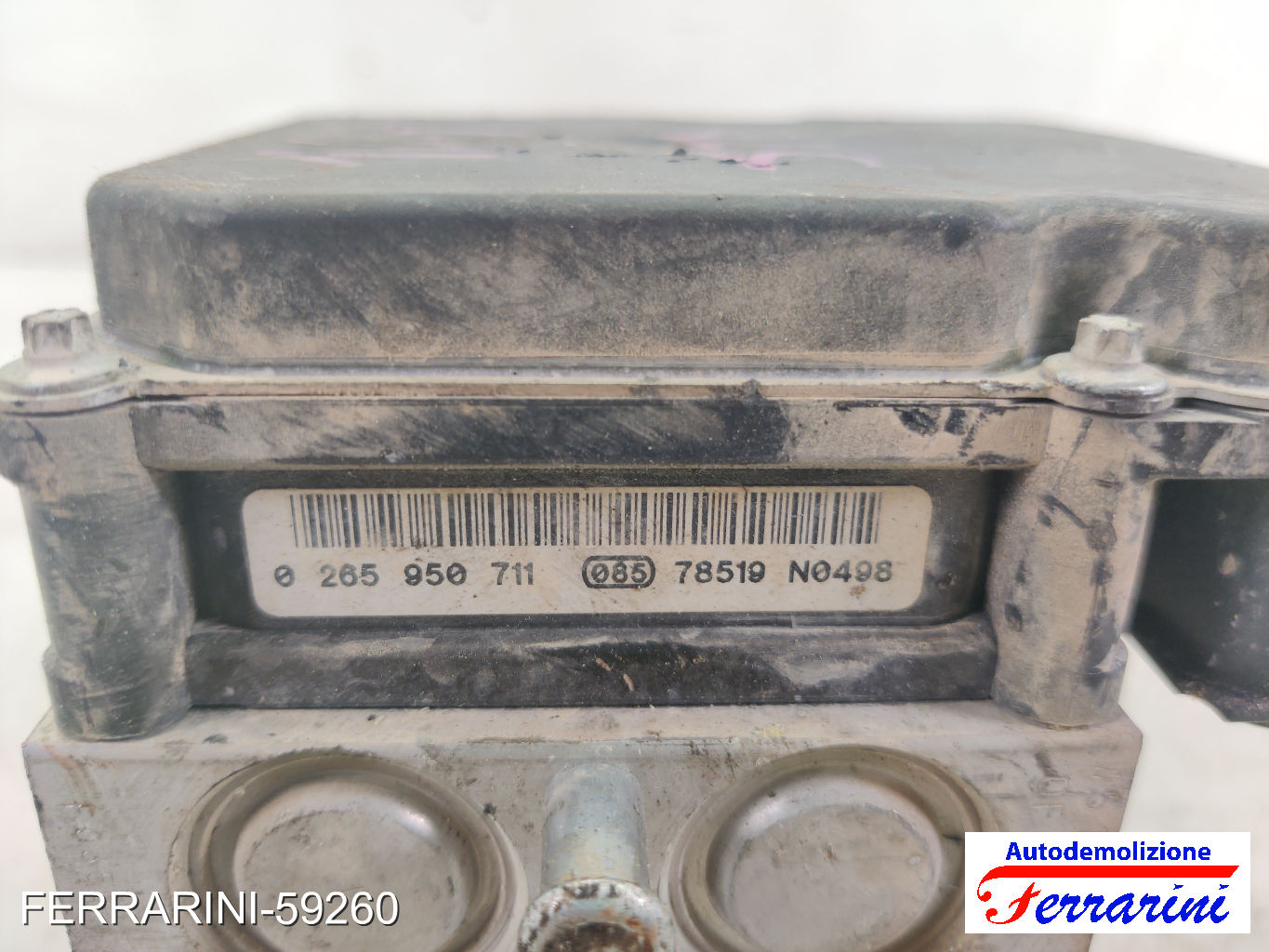 Centralina Pompa Abs CITROEN C4 LC 1.6 HDI 2004-2011 51792630, 0265235357
