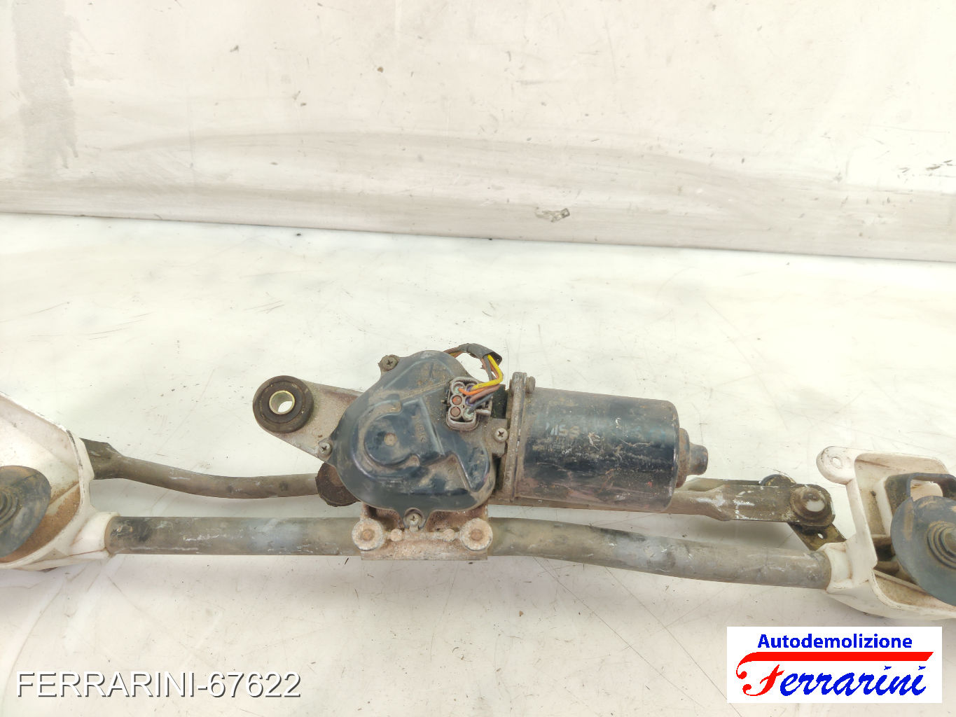 Spazzacqua Motorino Tergicristallo NISSAN MICRA 3 K12 2003-2010 anteriore 11