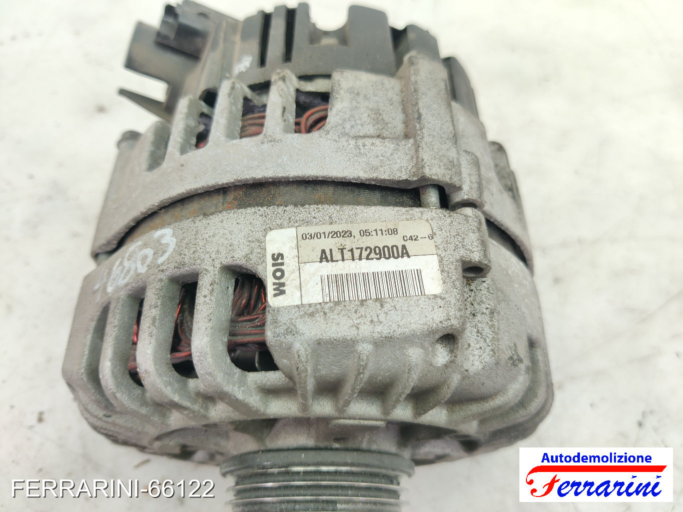 Alternatore CITROEN C2 JM 1.4 HDI 2003-2009 5705AL, 9646476280, 5705AC 10