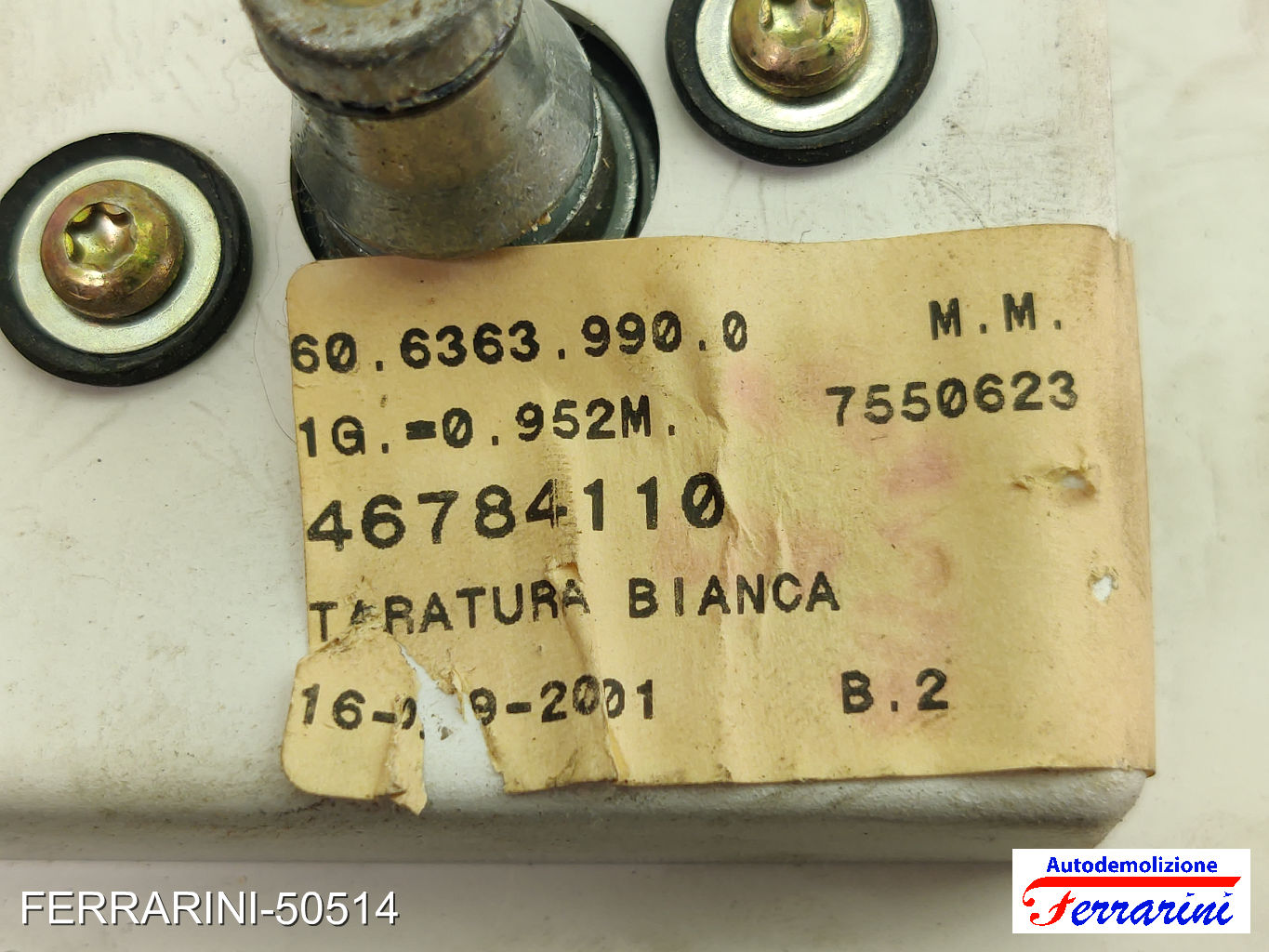 Quadro Contachilometri FIAT PANDA 141 750 1986-2003 7548975, 46784110, 7550623