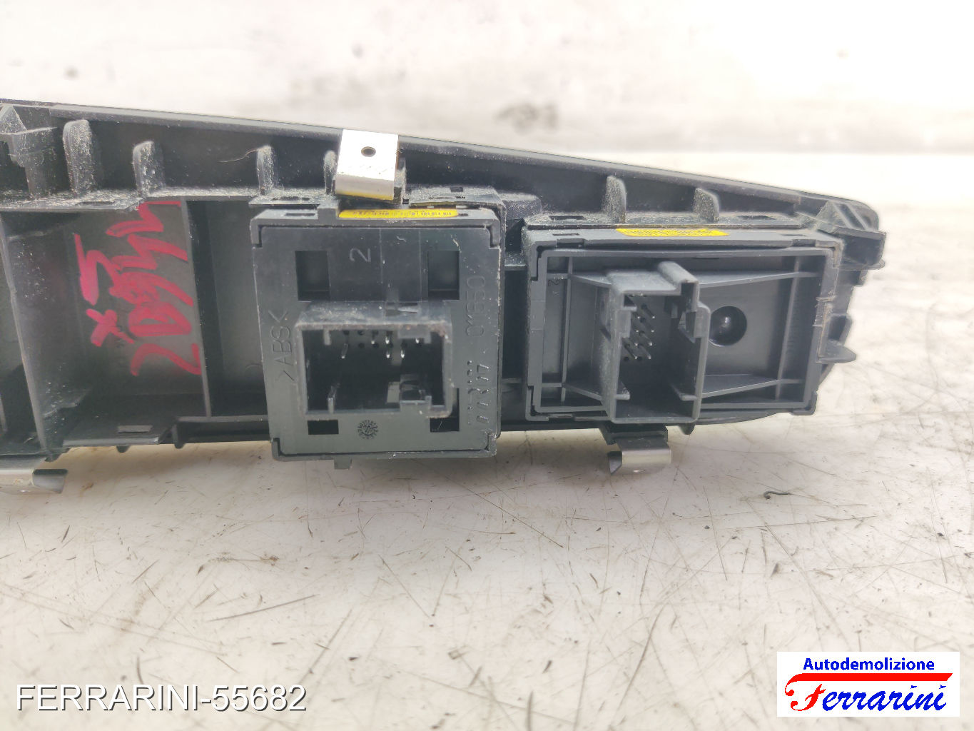 Pulsantiera Tastiera Alzavetro FIAT BRAVO 2 198 2007-2014 sinistra, sx, frontale 6
