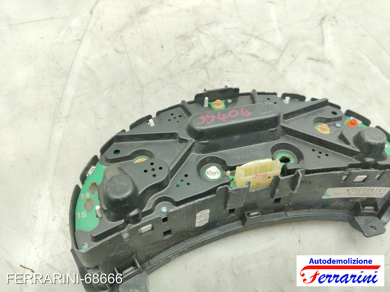 Quadro Contachilometri OPEL CORSA C X01 1.3 CDTI 2003-2009 13140231, 080903