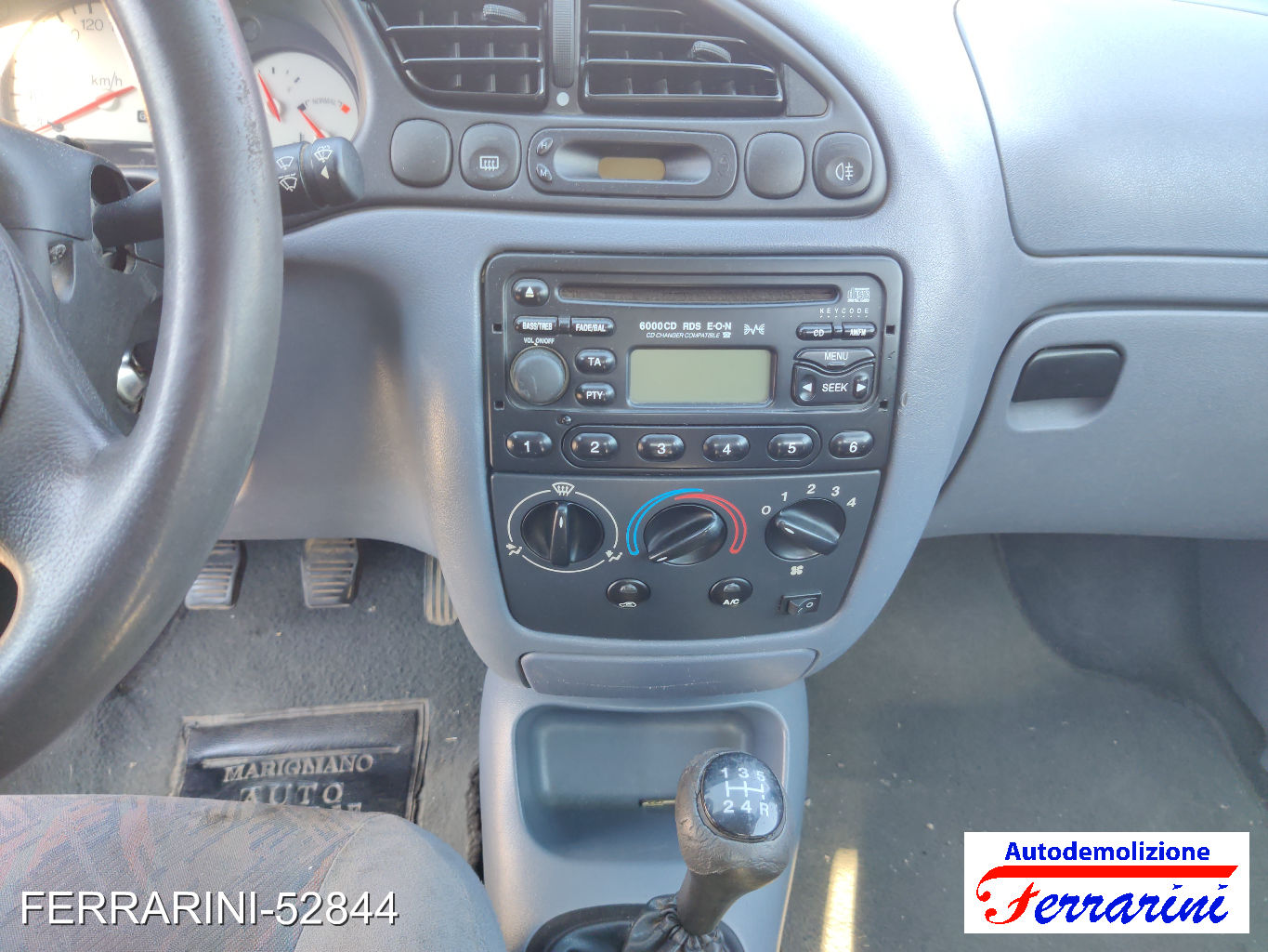 Ford Fiesta 4 JA, JB 1.25I 16V 75CV 1995-2002