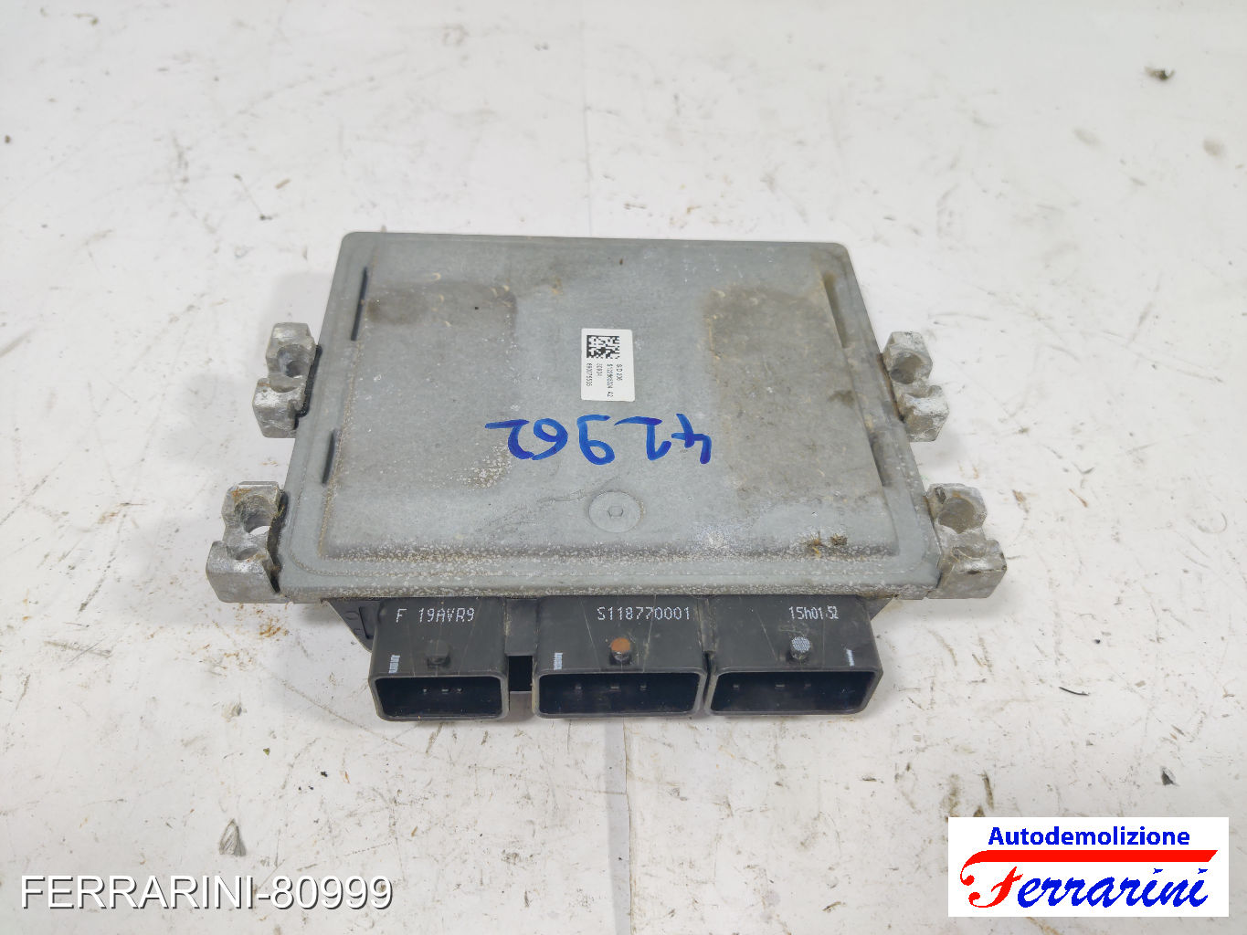 Centralina Motore FORD FIESTA 6 CB1, CCN 1.4 TDCI 2008-2012