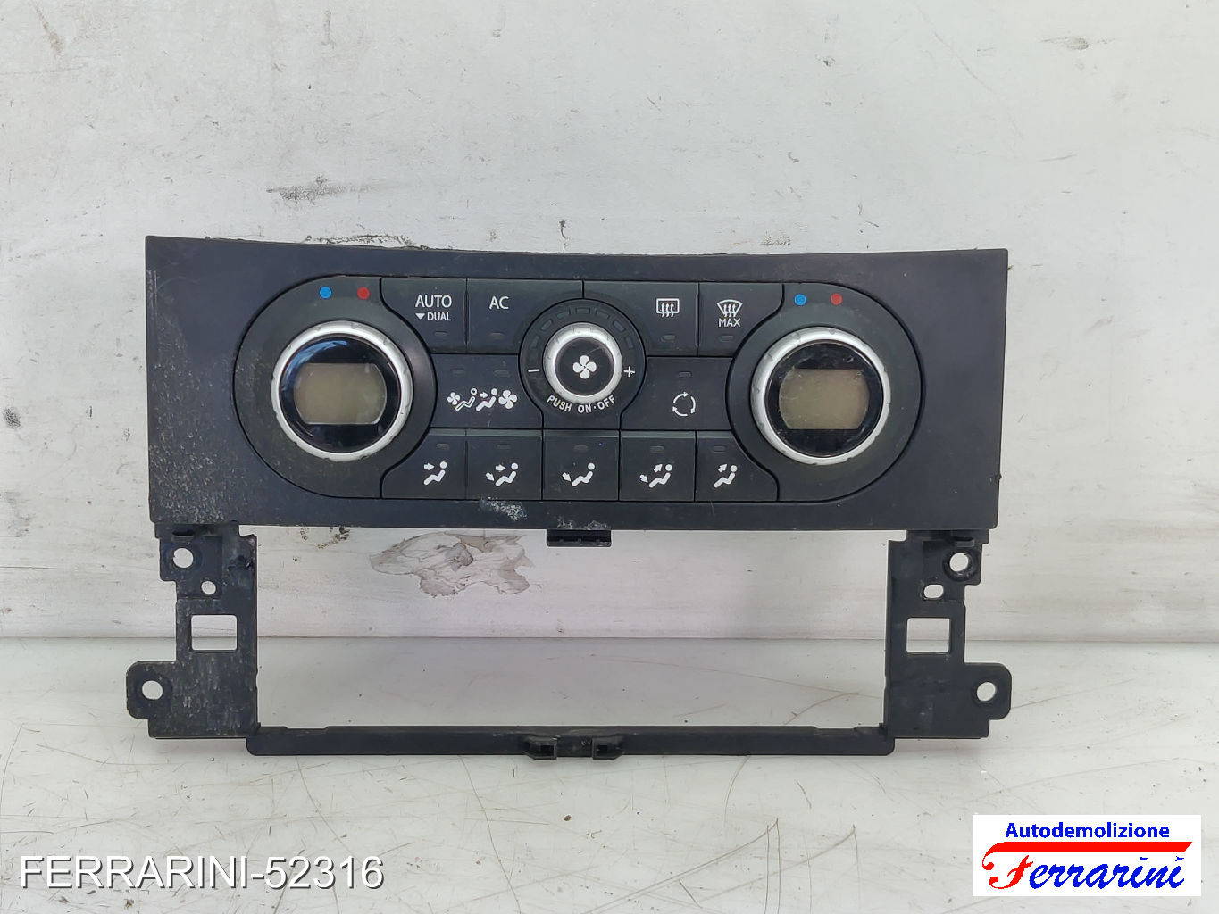 Tastiera Clima RENAULT KOLEOS 1 HY 2008-2023 anteriore, frontale 27500JY76C