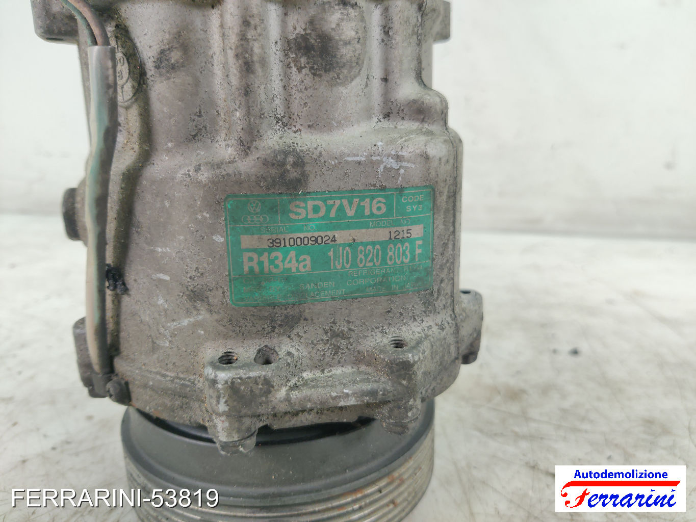 Compressore Clima VW GOLF 4 1J1 1.9 TDI 4MOTION 1999-2001 1J0820803F, SD7V16