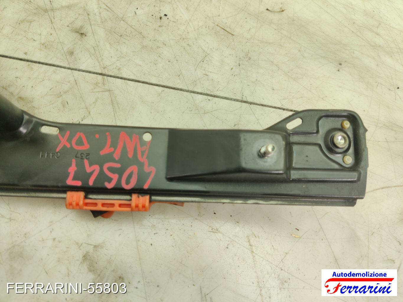 Alzavetro FIAT GRANDE PUNTO 199 2005-2013 destro, dx, frontale, anteriore 9