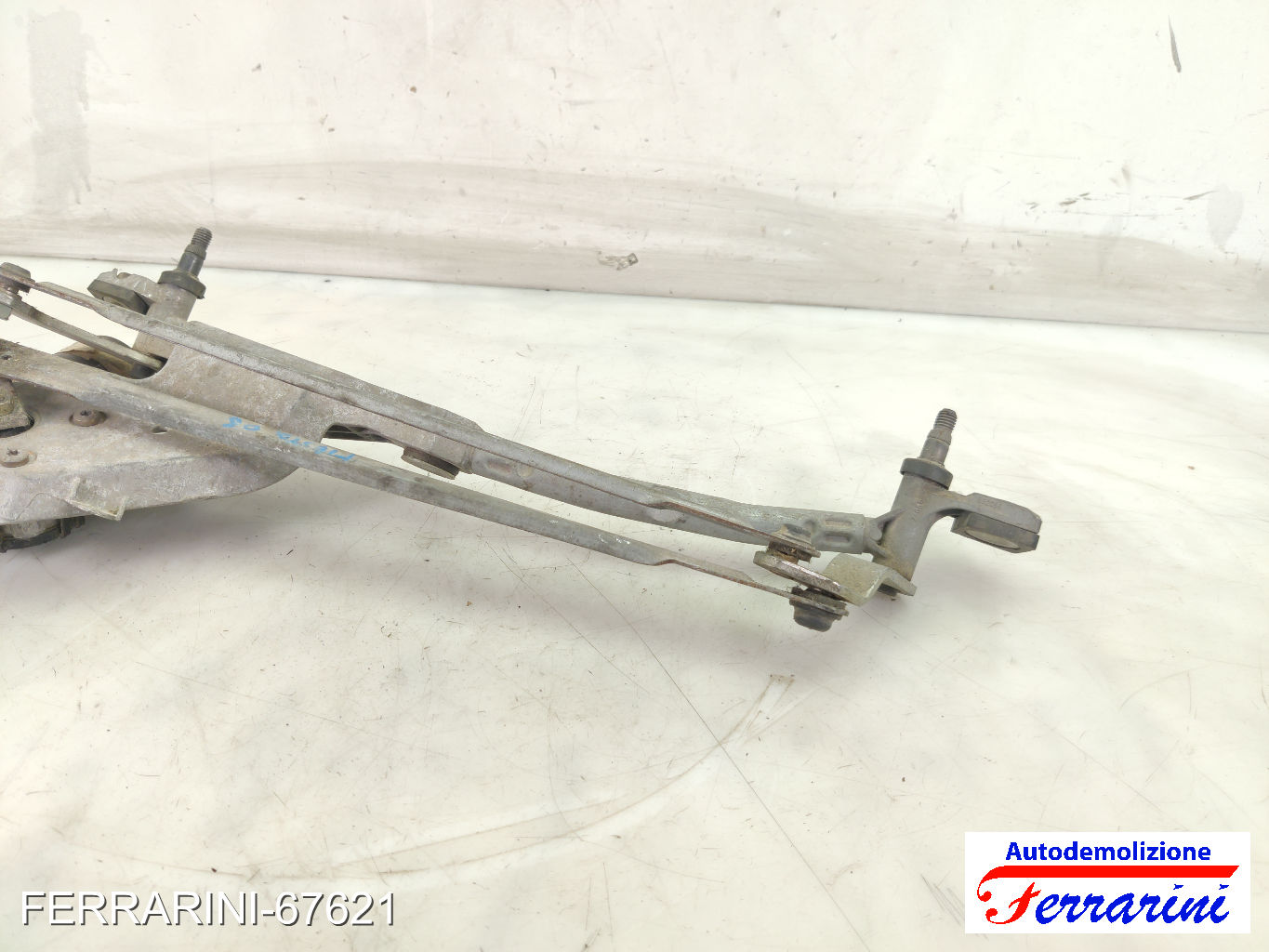 Spazzacqua Motorino Tergicristallo FORD FIESTA 6 CB1, CCN 2008-2012 anteriore