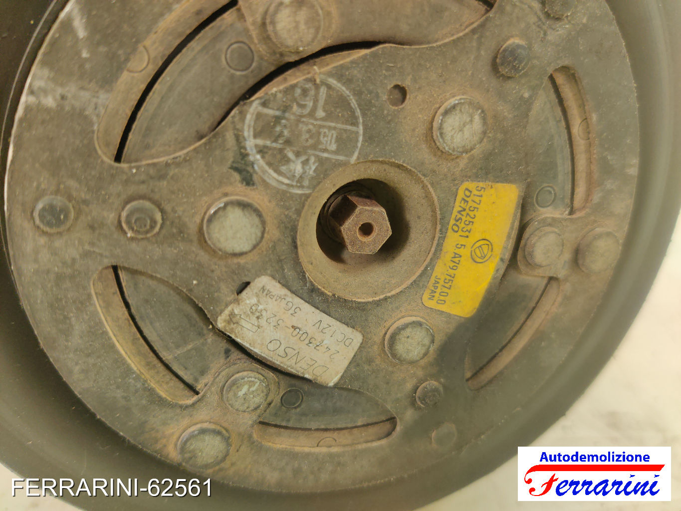 Compressore Clima FIAT STILO SW 192 1.9 JTD 2003-2008 51752531, 46811244