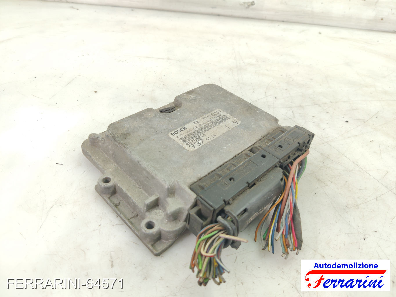 Centralina Motore ALFA ROMEO 147 937 1.9 JTD 2001-2010 46784814, 0281010332 6