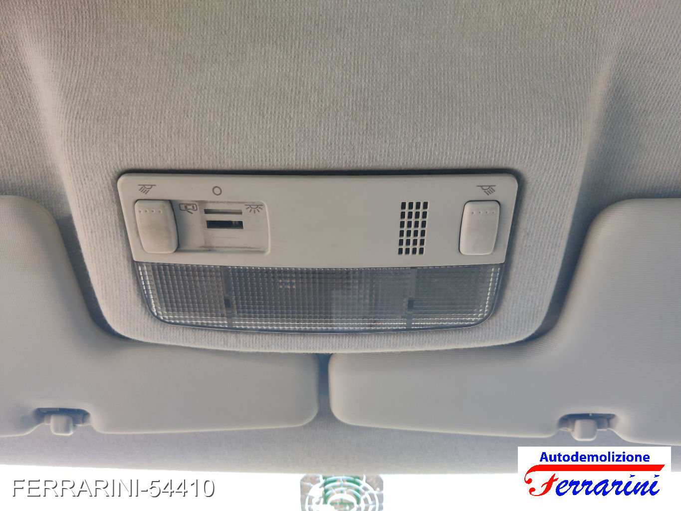 Plafoniera Interna Centrale Anteriore