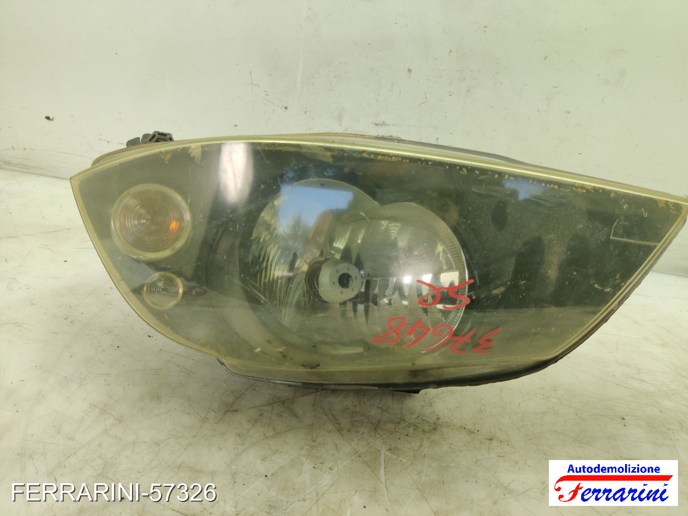 Faro Anteriore SEAT IBIZA 3 6L1 2002-2005 sinistro, sx 6L1941005M, 6L1941021A 11