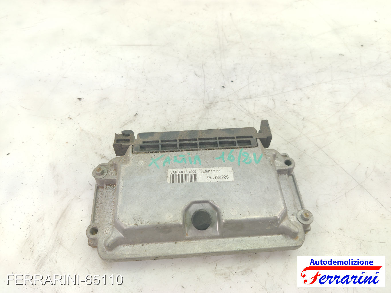 Centralina Motore CITROEN SAXO S0, S1 1.6 1996-2004 9632693880, 0261206214
