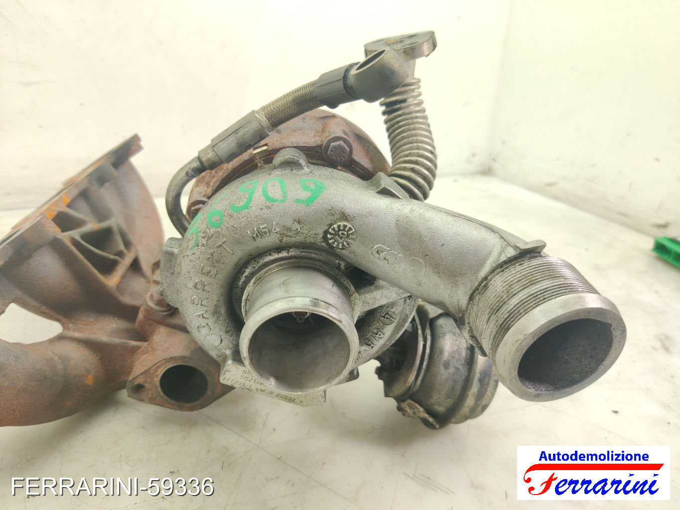 Turbina FIAT BRAVO 2 198 1.9 D MULTIJET 2007-2014 55214061, 55205475, 041022301 6