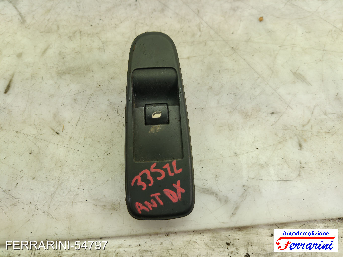 Pulsantiera Tastiera Alzavetro CITROEN C4 PICASSO 1 UD 2006-2013 destra, dx