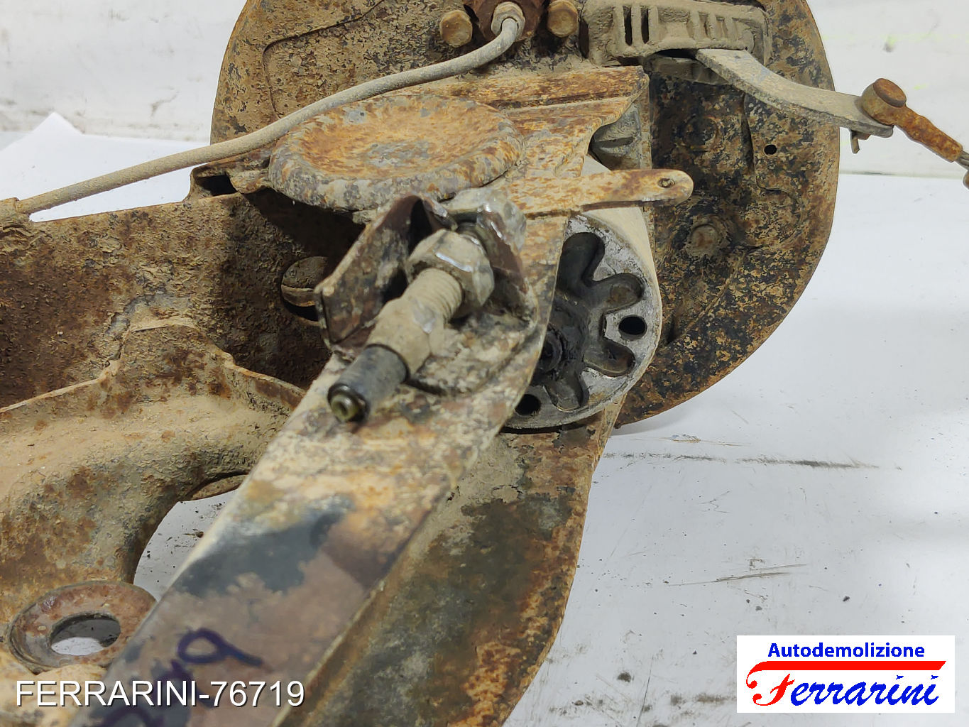 Braccio Oscillante FIAT 126 126 1977-1987 Retro Destra 9