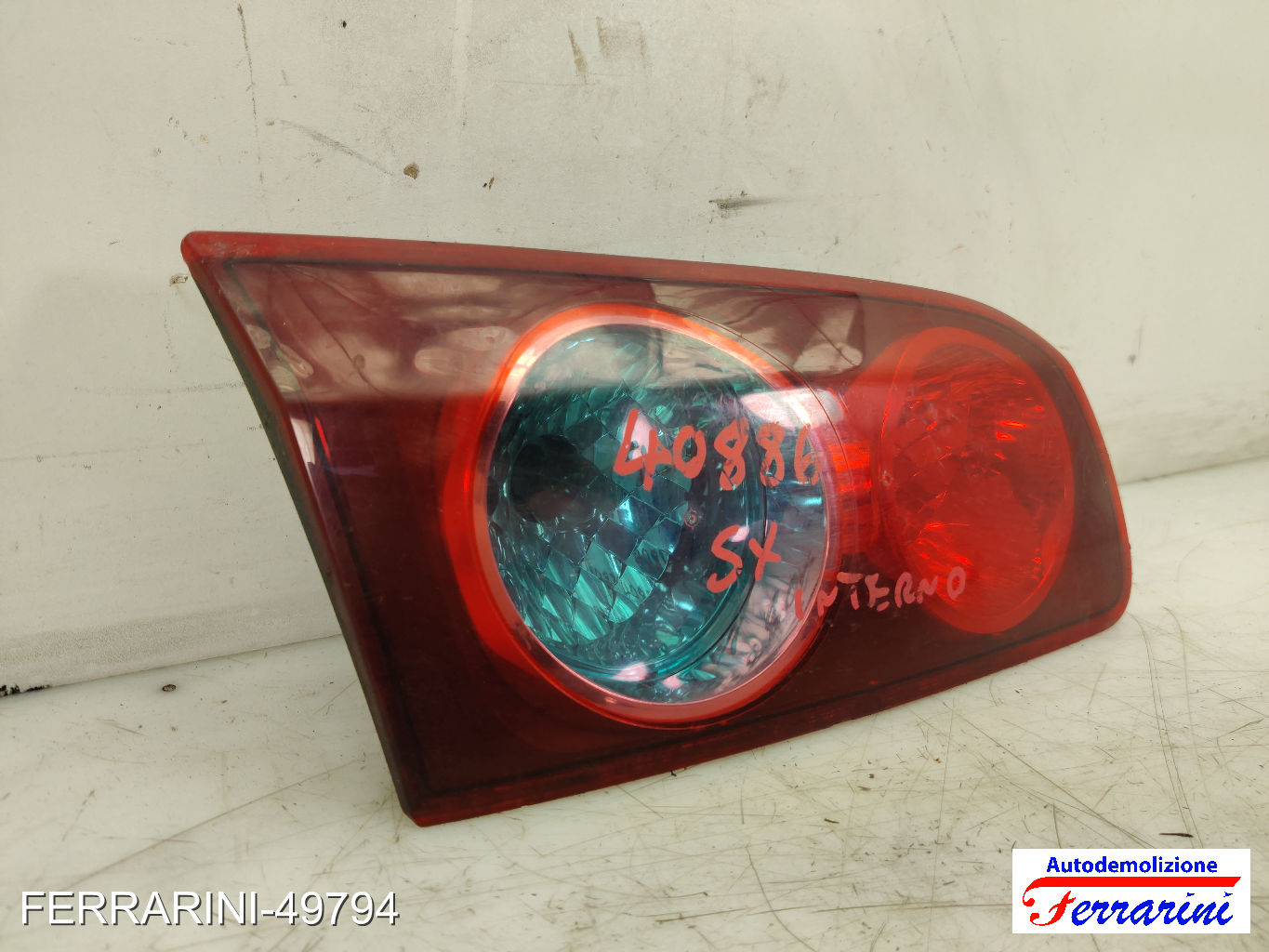Fanalino Stop Posteriore FIAT CROMA 194 2005-2011 sinistro, sx 51727250 11
