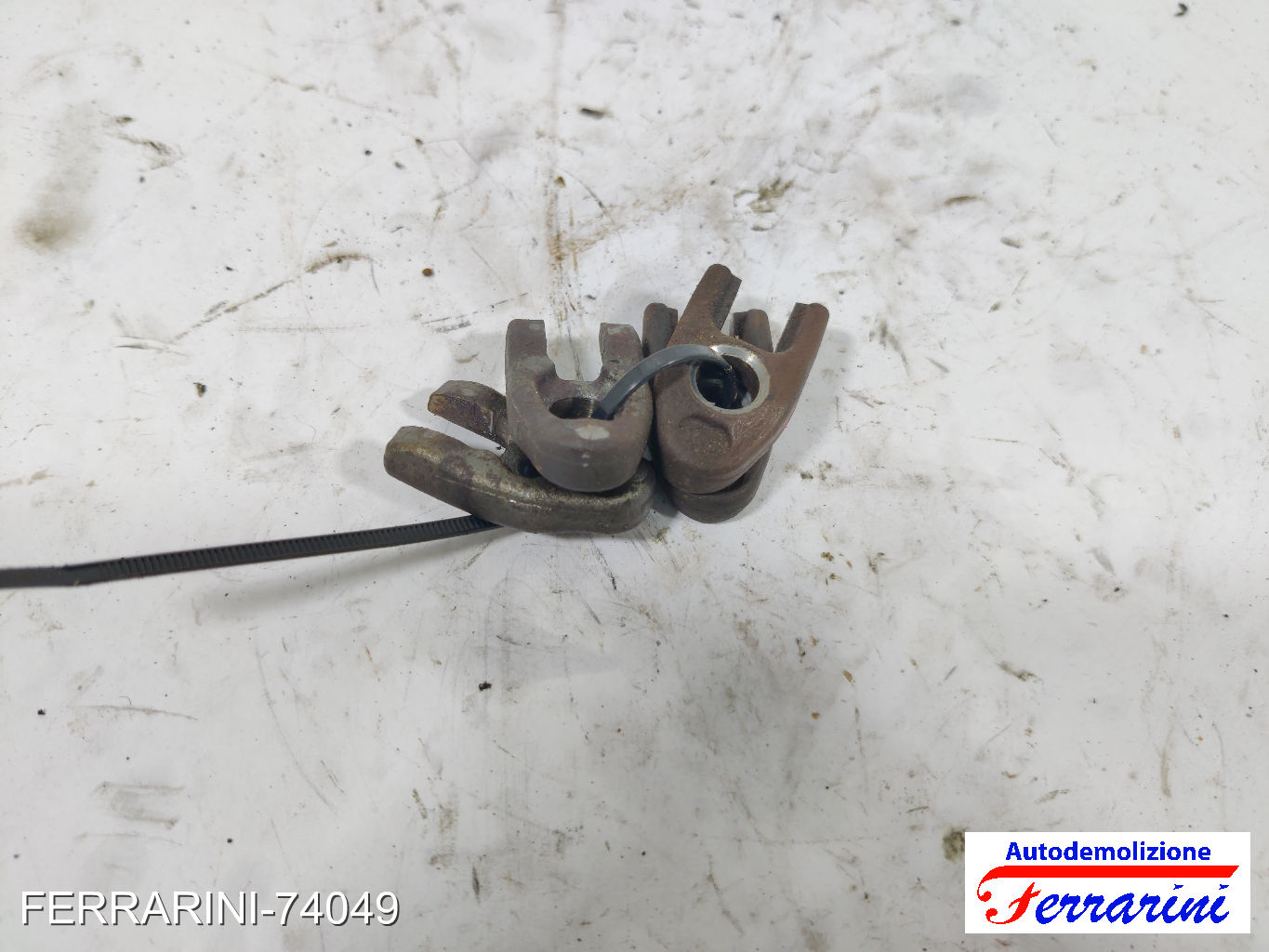 Fermo staffa iniettore diesel K9K F7 RENAULT SCENIC 2 JM0/1 1.5 DCI 2003-2005
