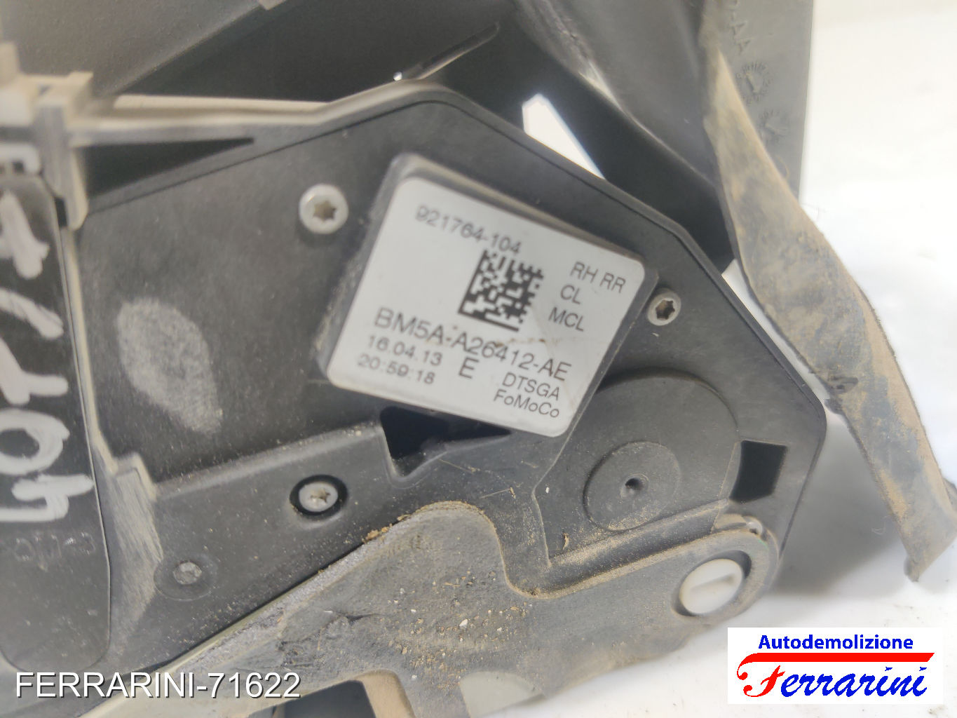 Serratura Porta FORD FOCUS 3 TURNIER 2010-2023 destro, dx, posteriore, post 11