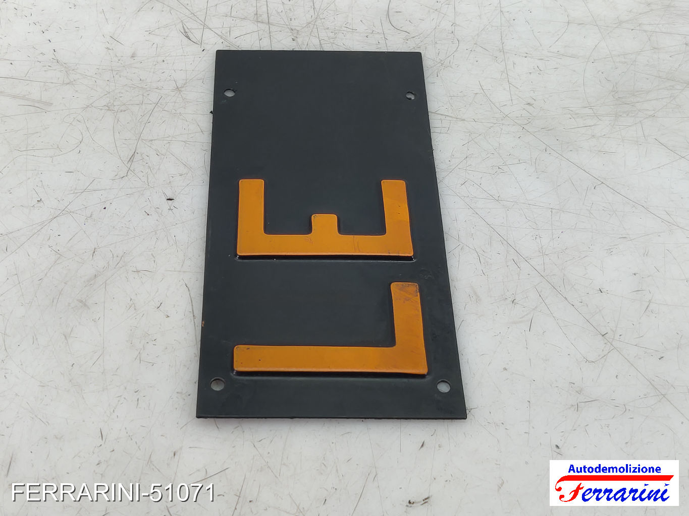targa nera epoca Lecce LE FIAT PANDA 141 30 650 1982-2004 6