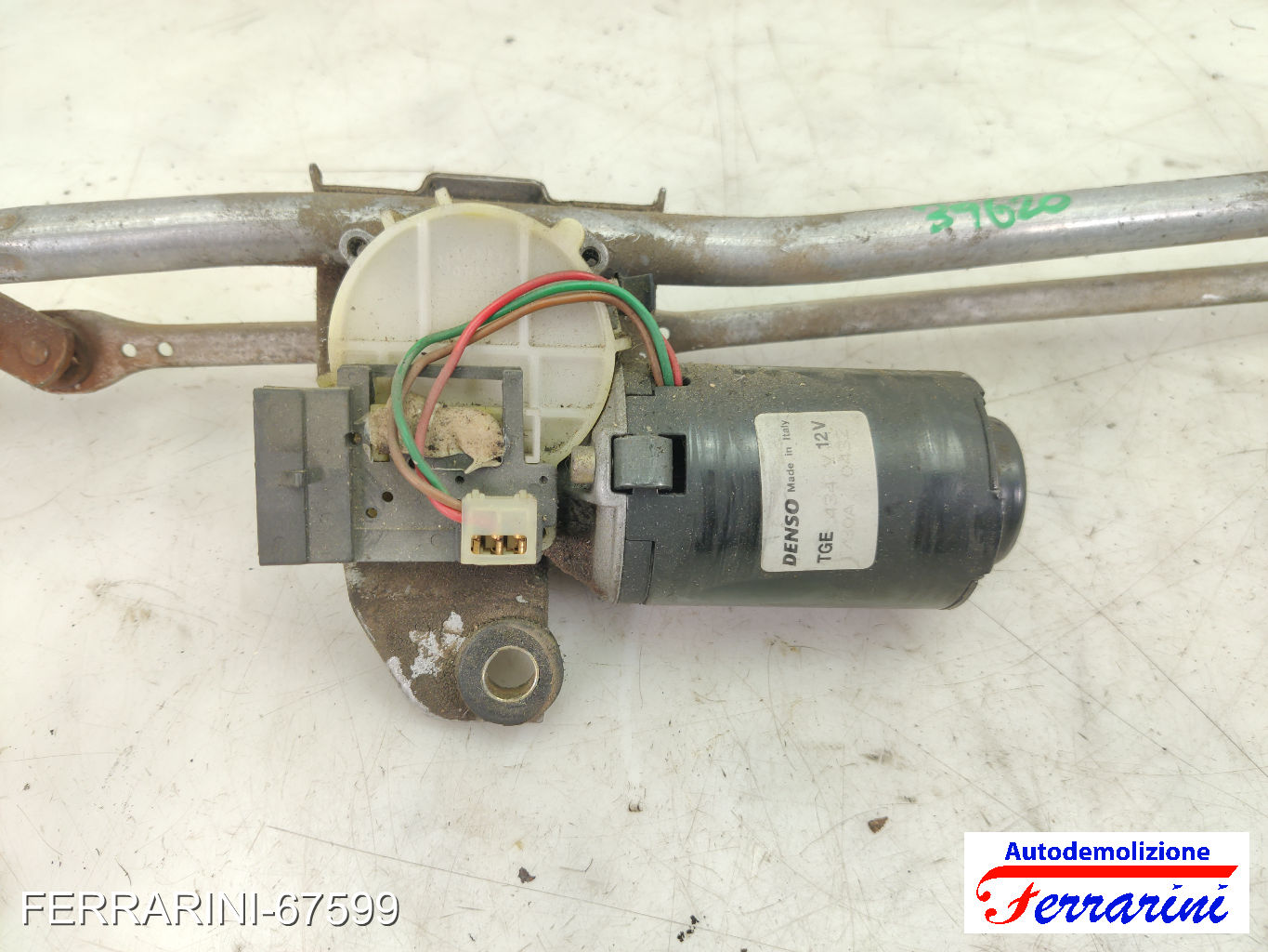 Spazzacqua Motorino Tergicristallo LANCIA LYBRA SW 839 1999-2001 anteriore 13