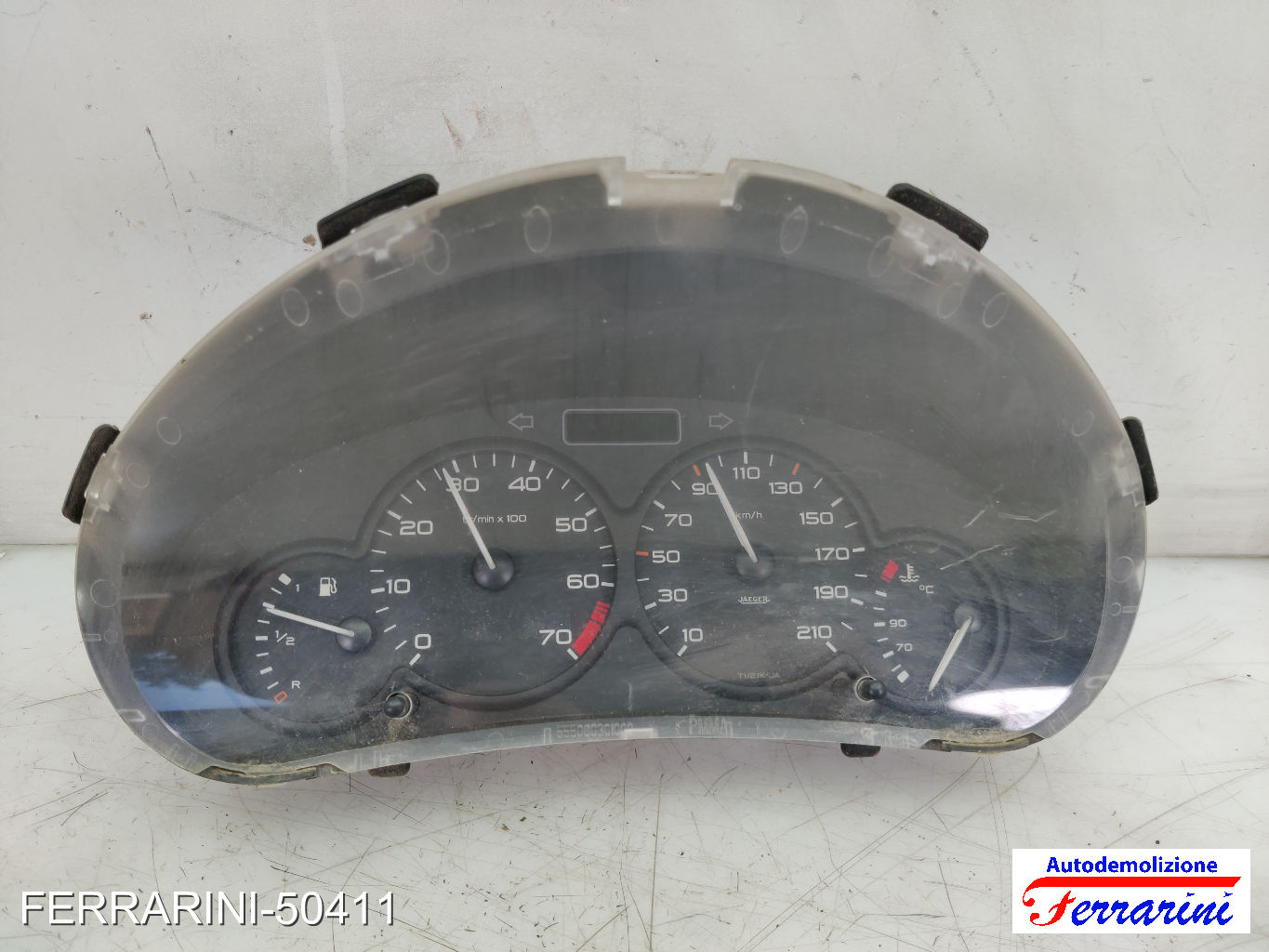 Quadro Contachilometri PEUGEOT 206 2L, 2M 1.4I 2009-2013 9648836480, 6104TY