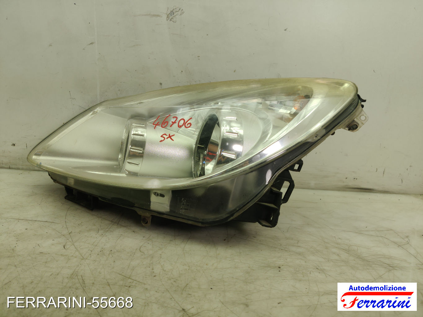 Faro Anteriore OPEL CORSA D S07 2006-2014 sinistro, sx 93189357, 93189358 16