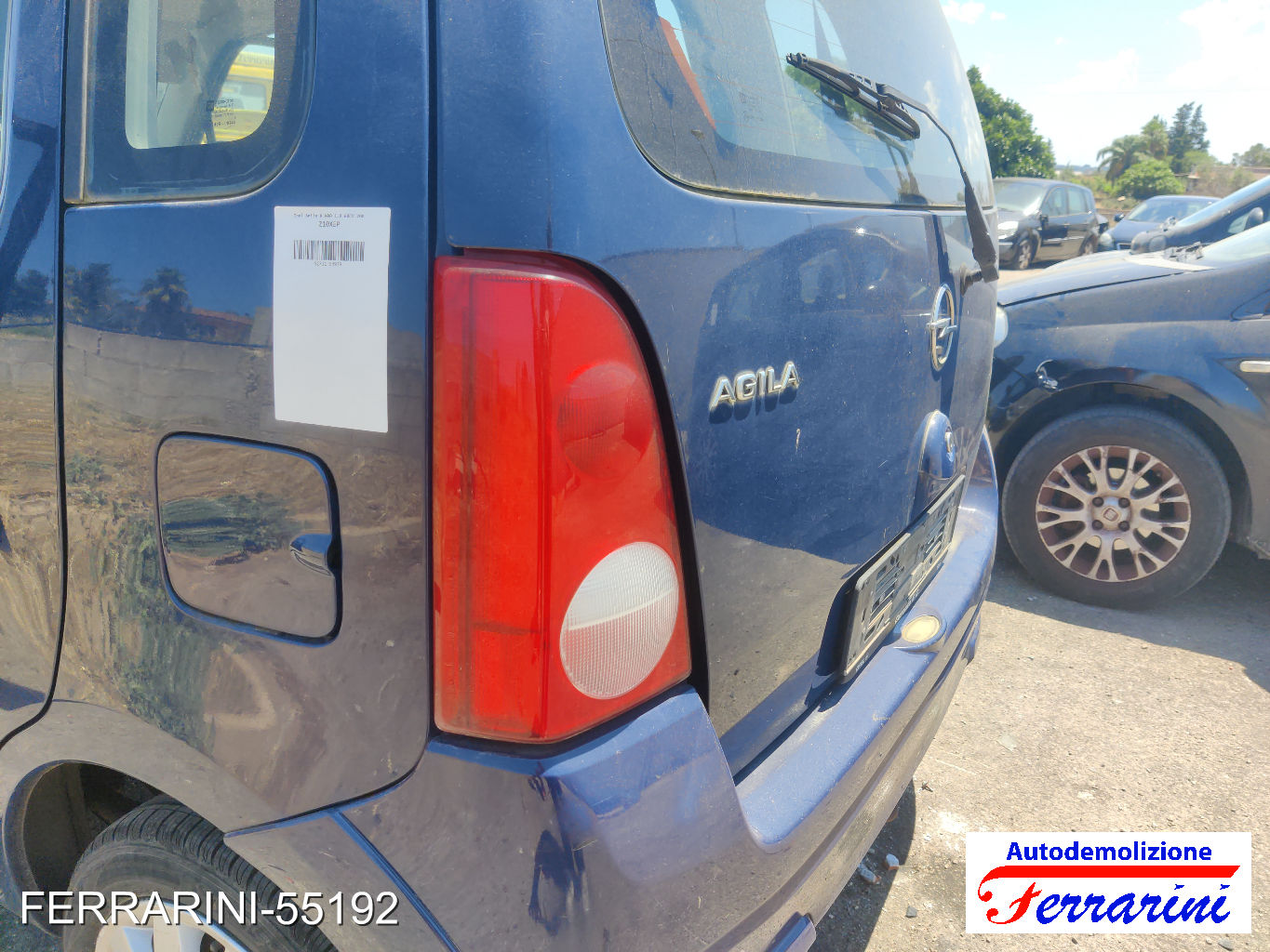 Opel Agila A H00 1.0 60CV 2003-2007