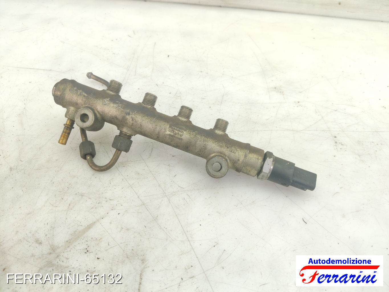 Flauto Iniettori CITROEN C3 1 FC, FN 1.4 HDI 2002-2009 9641509480, 0445214028